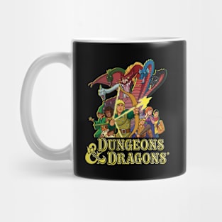 DND ANIMATED DUNGEONS DRAGONS Mug